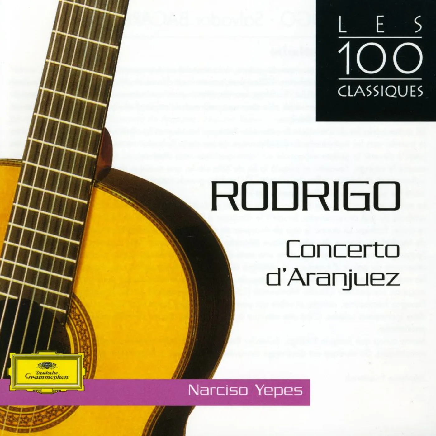 Narciso Yepes CONCERTO D'ARANJUEZ CD