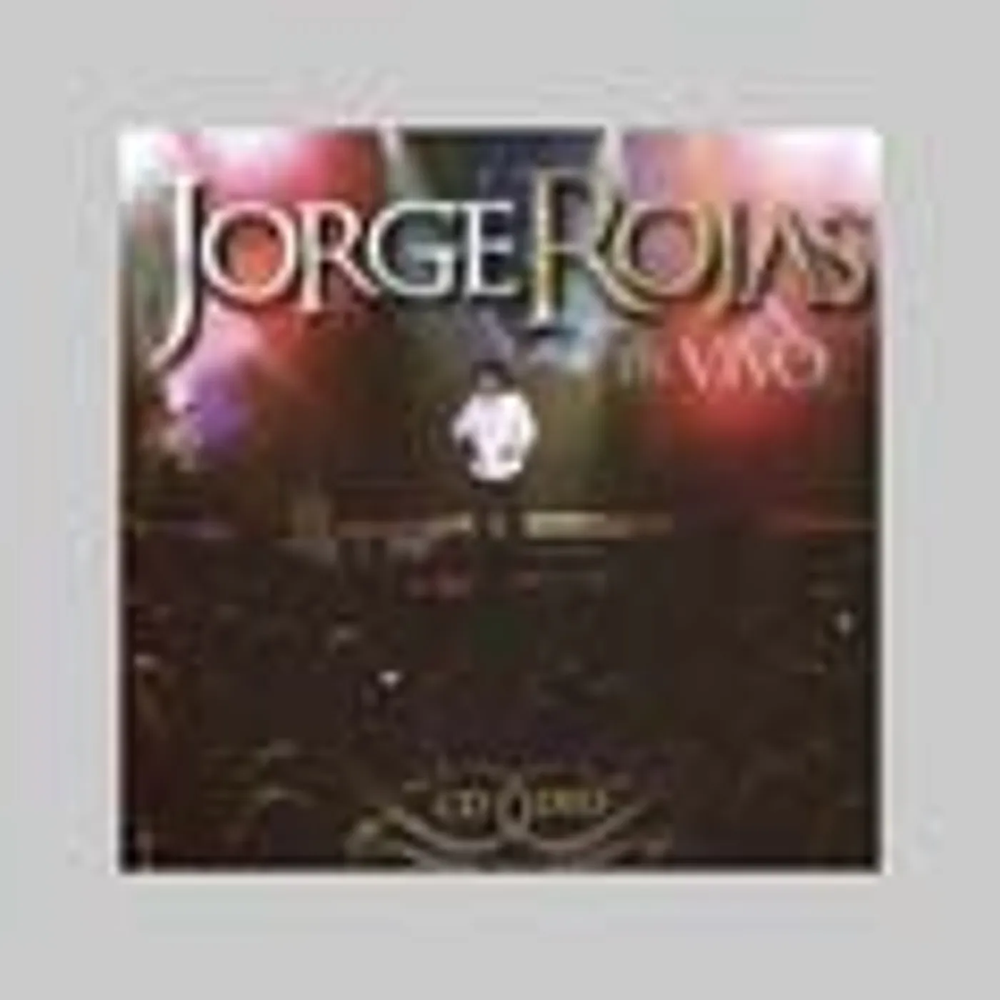 Jorge Rojas EN VIVO CD