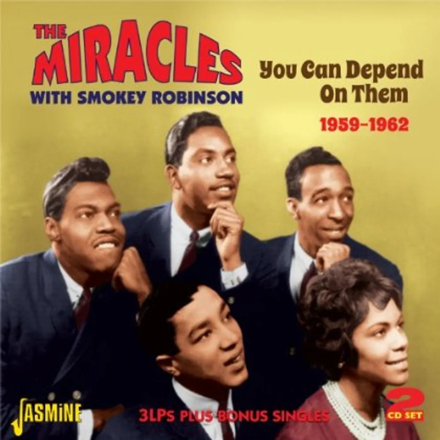 The Miracles YOU CAN DEPEND ON THEM CD
