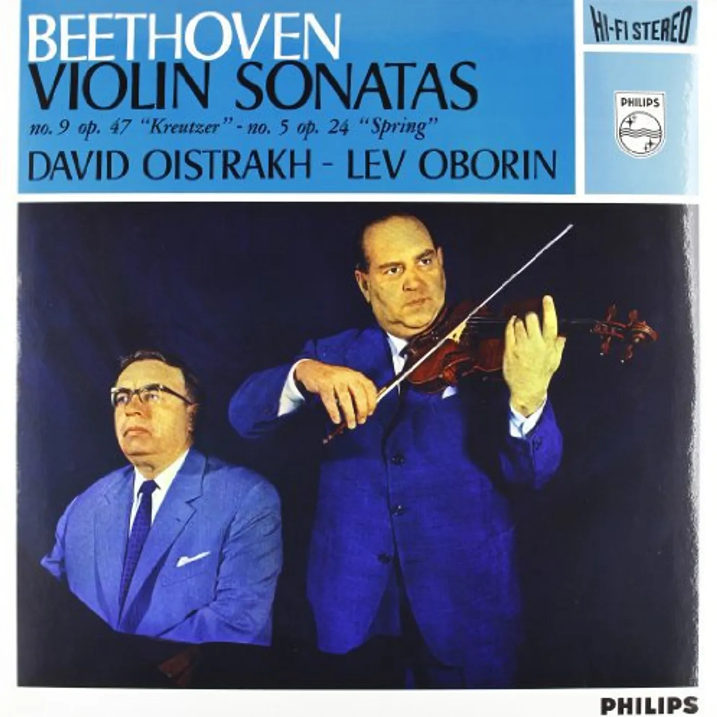 Beethoven / Oborin / Oistrach SONATAS FOR PIANO & VIOLIN 5 & 9 Vinyl Record