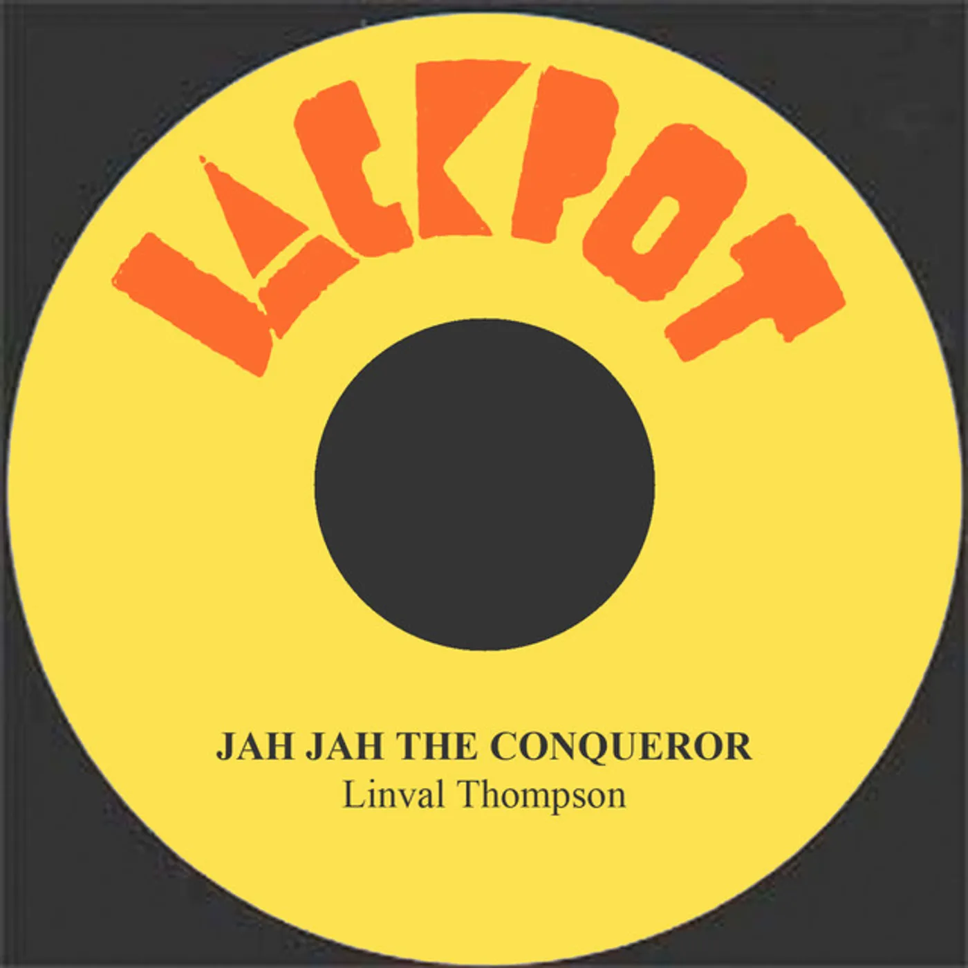 Linval Thompson JAH JAH IS THE CONQUERER Vinyl Record