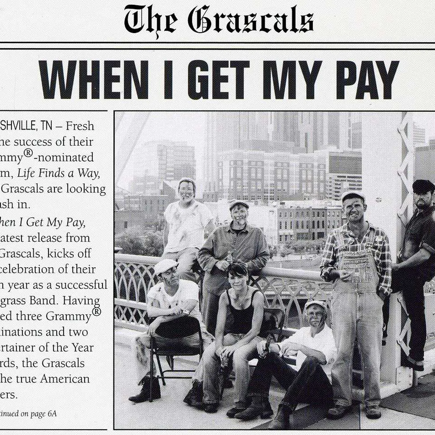 The Grascals WHEN I GET MY PAY CD
