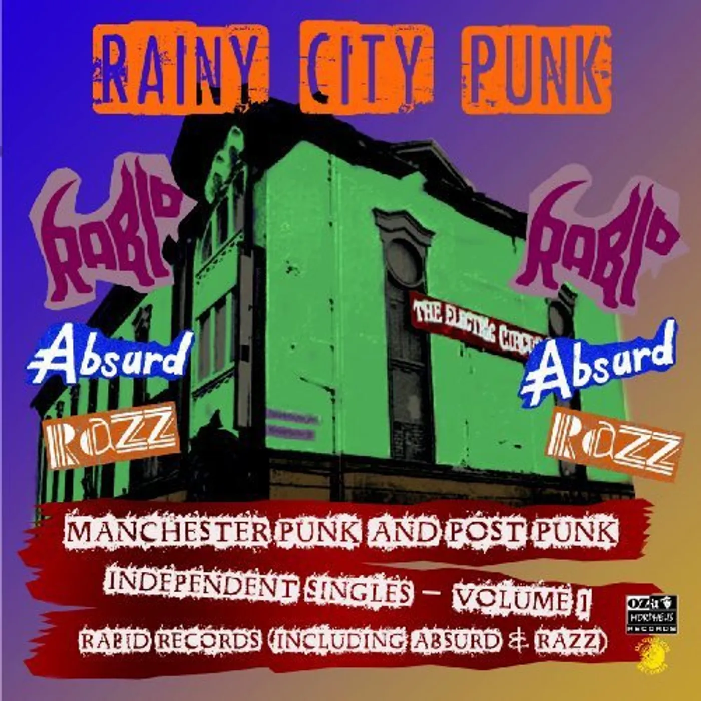 Various Artists Rainy City Punks (Manchester P Unk & Pos Vinyl Record
