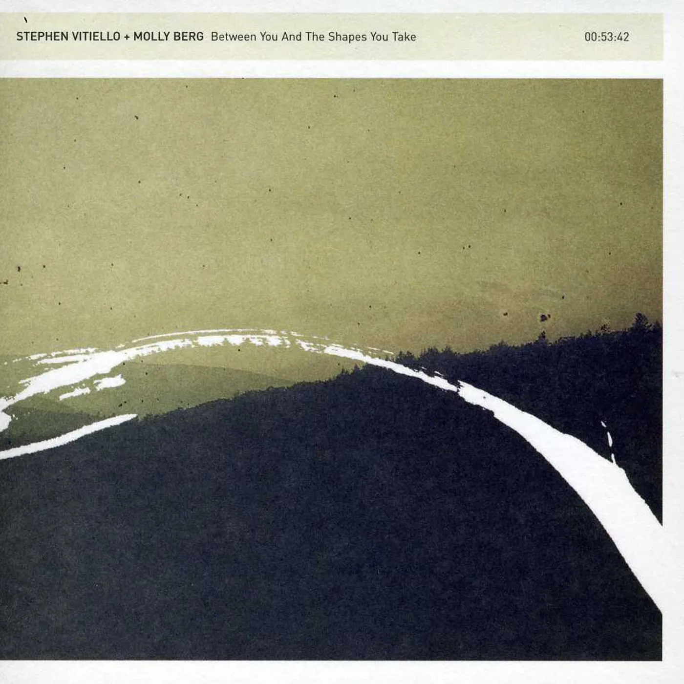 Stephen Vitiello BETWEEN YOU & THE SHAPES YOU TAKE CD