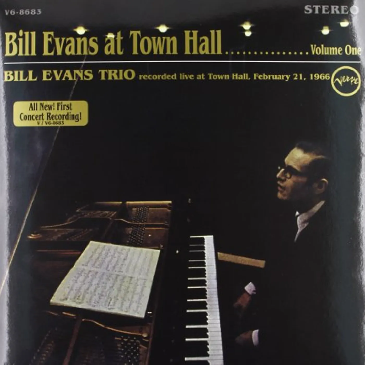 BILL EVANS AT TOWN HALL 1 (OGV) (Vinyl)