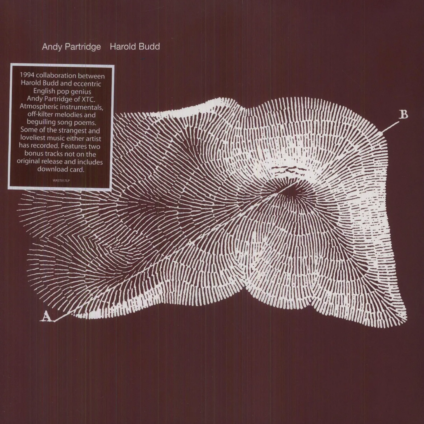 Andy Partridge / Harold Budd Through The Hill Vinyl Record