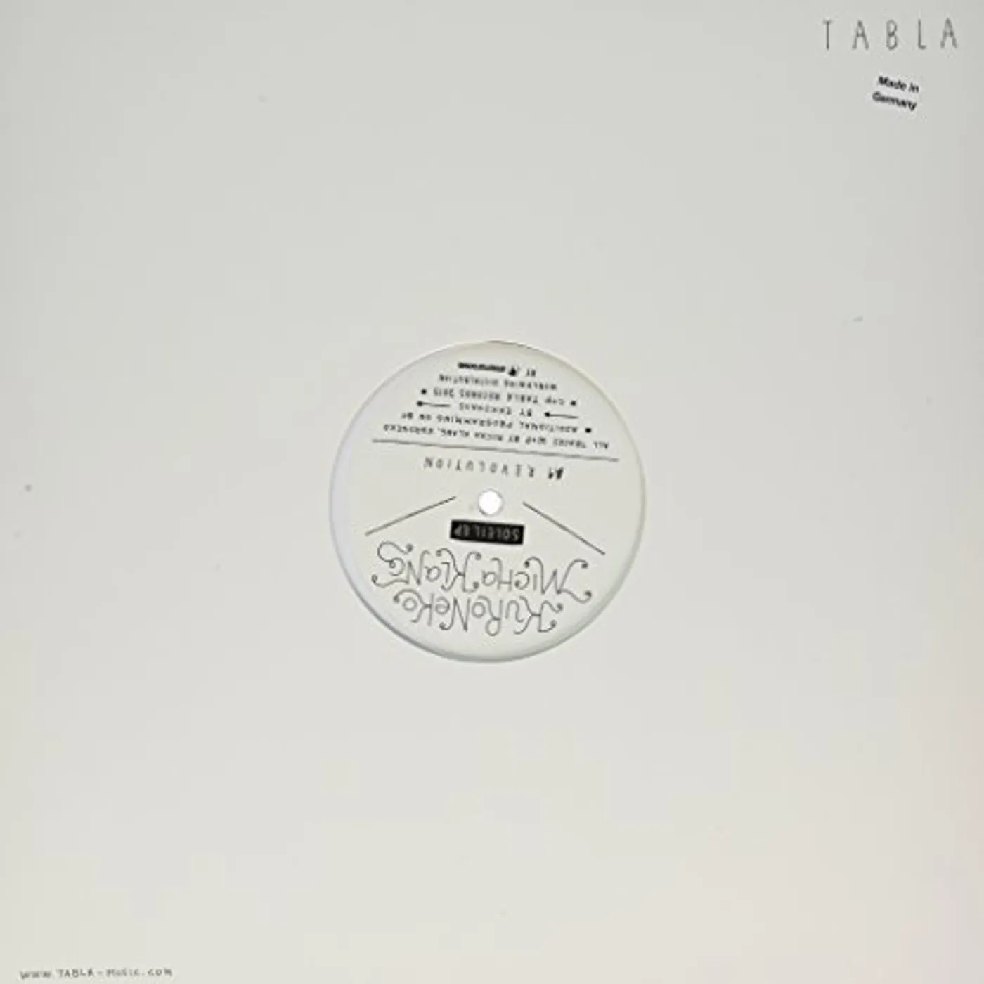 Micha Klang & Kuroneko REVOLUTION Vinyl Record