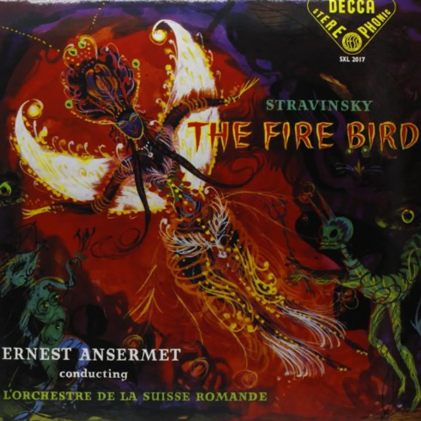 Stravinsky / Ansermet FIREBIRD Vinyl Record