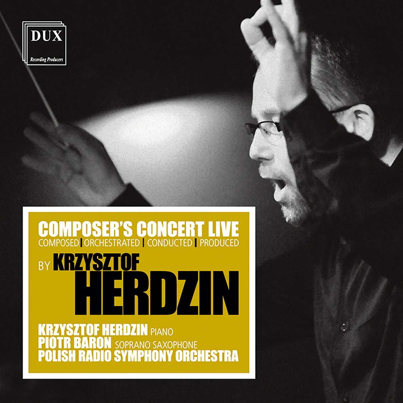 Krzysztof Herdzin HERDZIN, CONCERTINO FOR PIANO & ORCHESTRA + OTHER WORKS CD