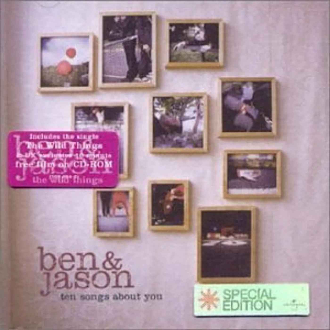 Ben & Jason 10 SONGS ABOUT YOU CD