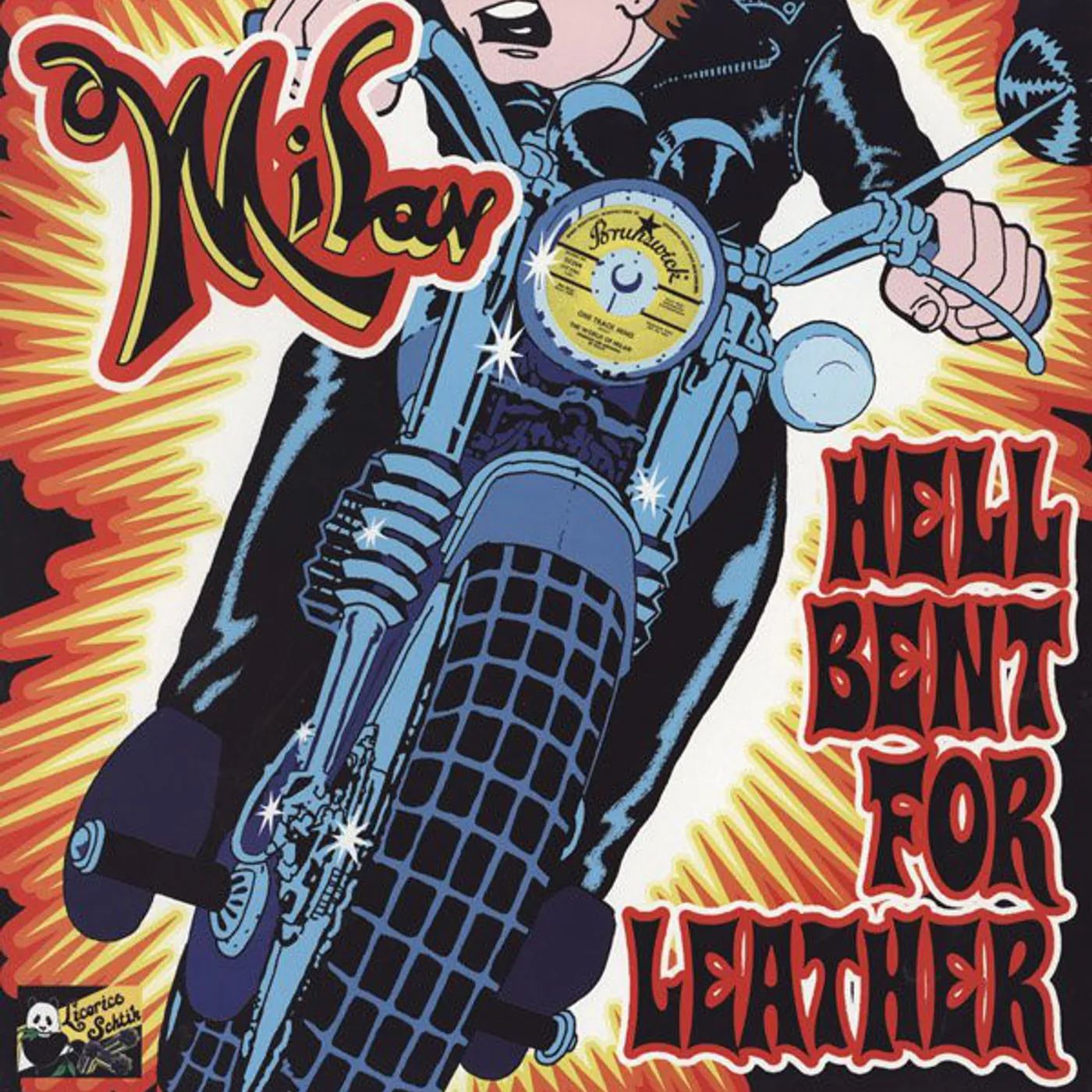 Milan -The Leather Boy HELL BENT FOR LEATHER Vinyl Record