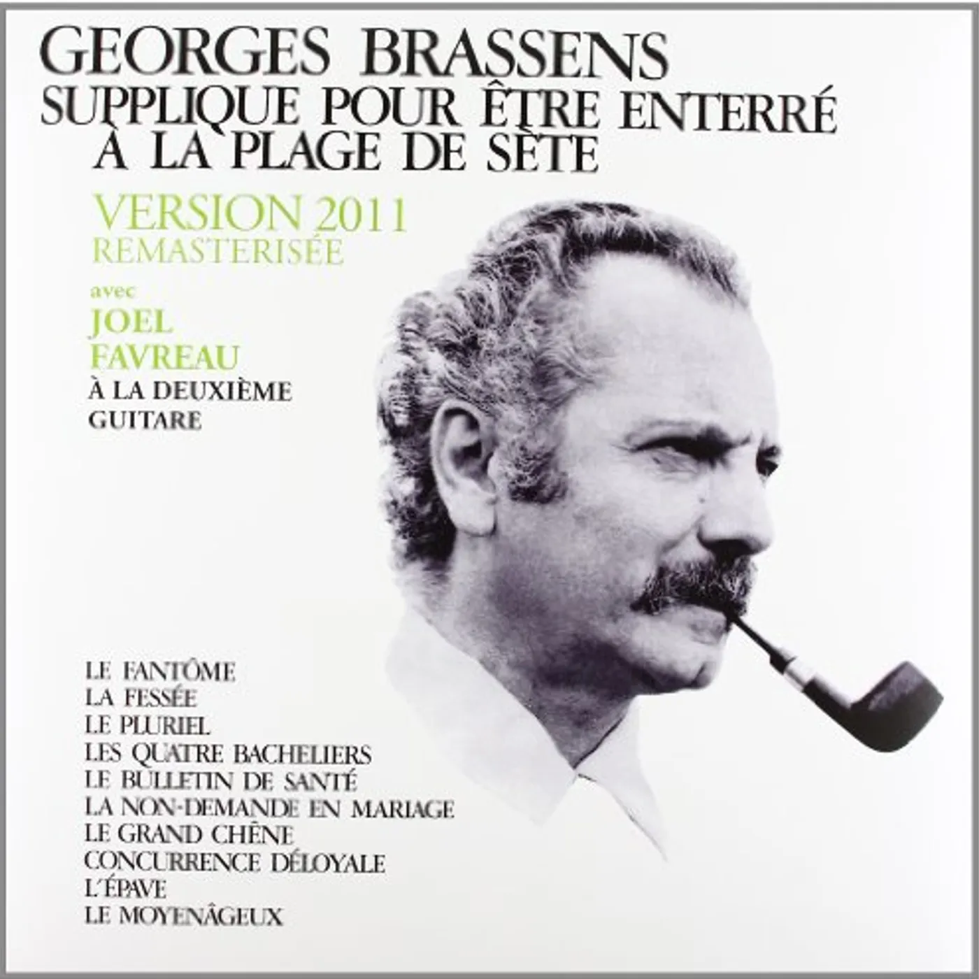 Georges Brassens SUPPLIQUE POUR ETRE ENTERRE A LA PLAGE DE SETE Vinyl Record