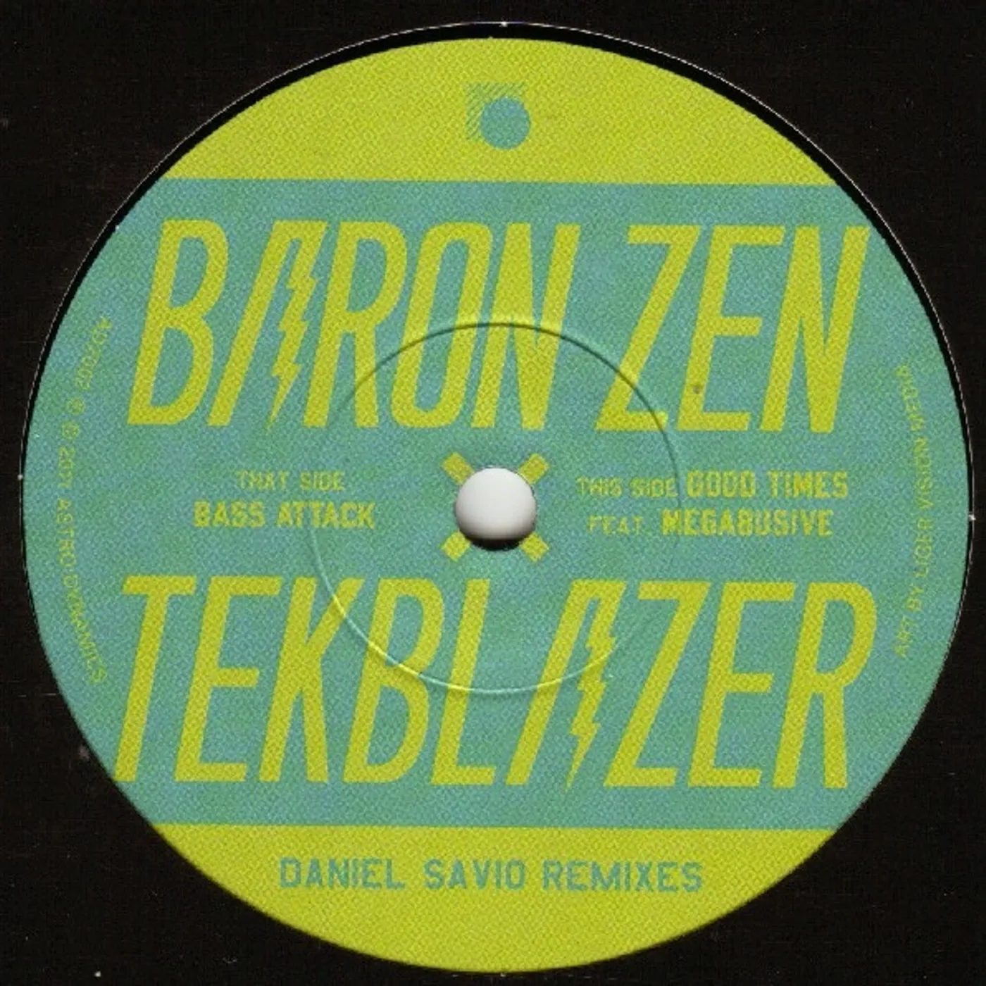 Baron Zen Daniel Savio Remixes Vinyl Record