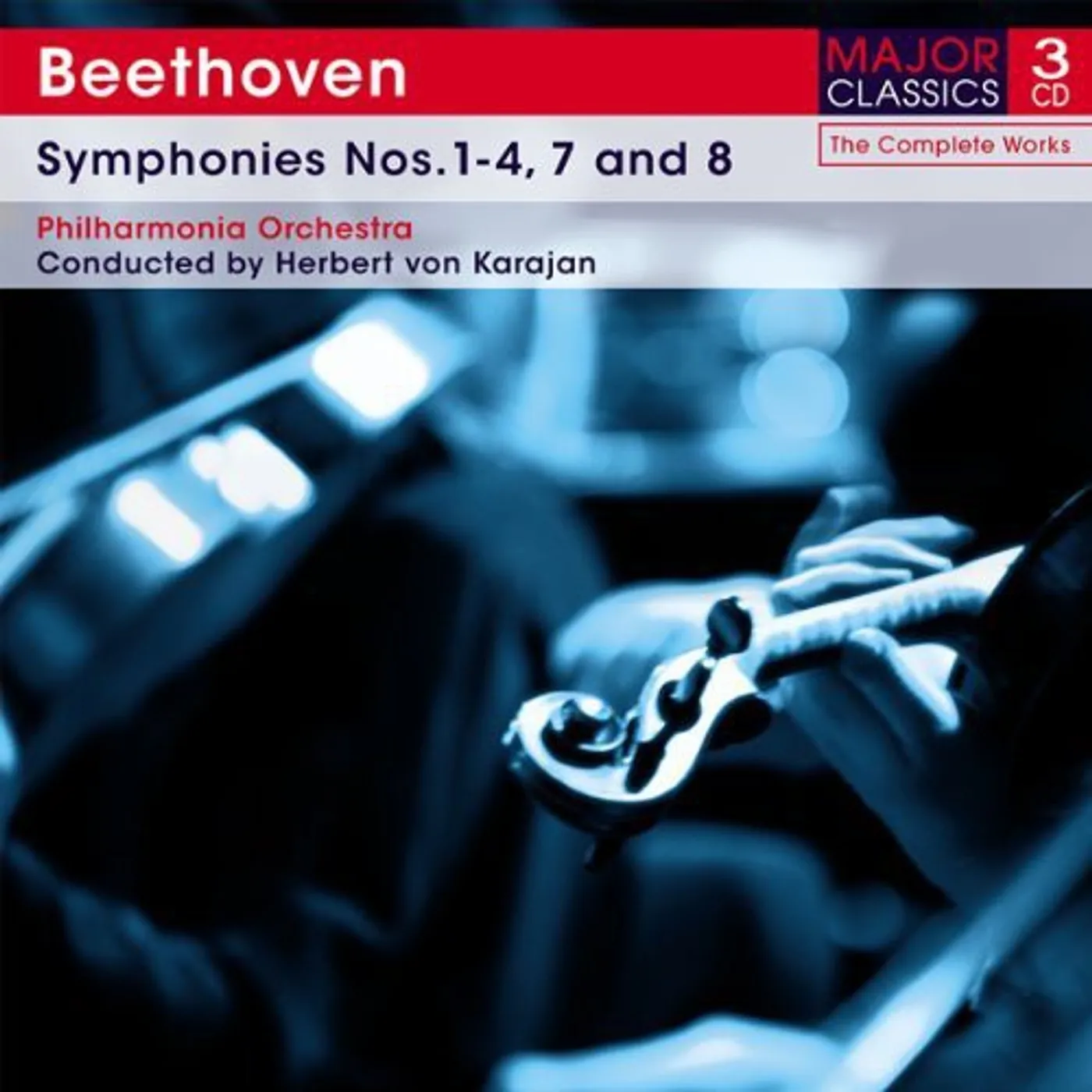Ludwig van Beethoven SYMPHONIES 1-4 7 8 CD