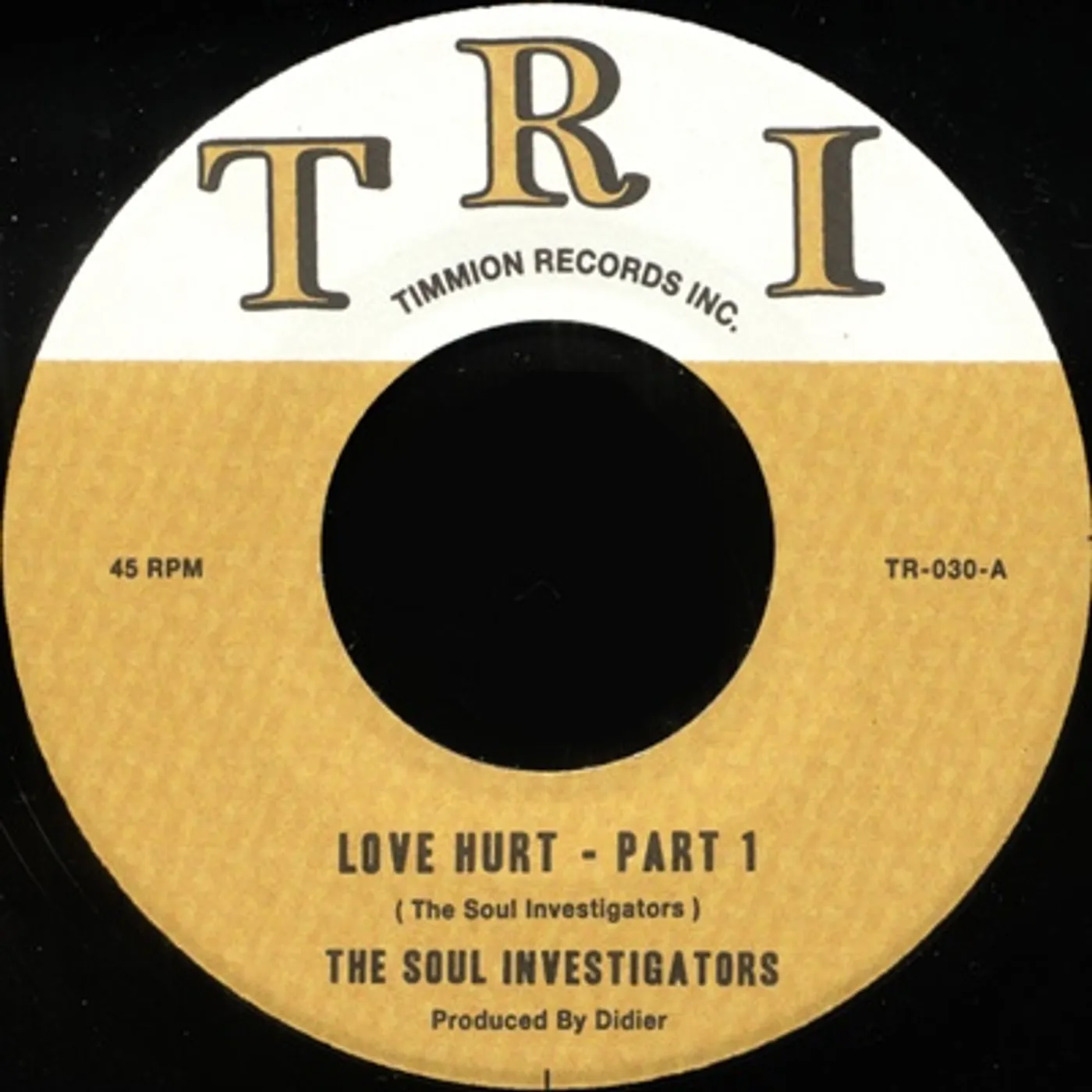 The Soul Investigators LOVE HURT Vinyl Record - UK Release