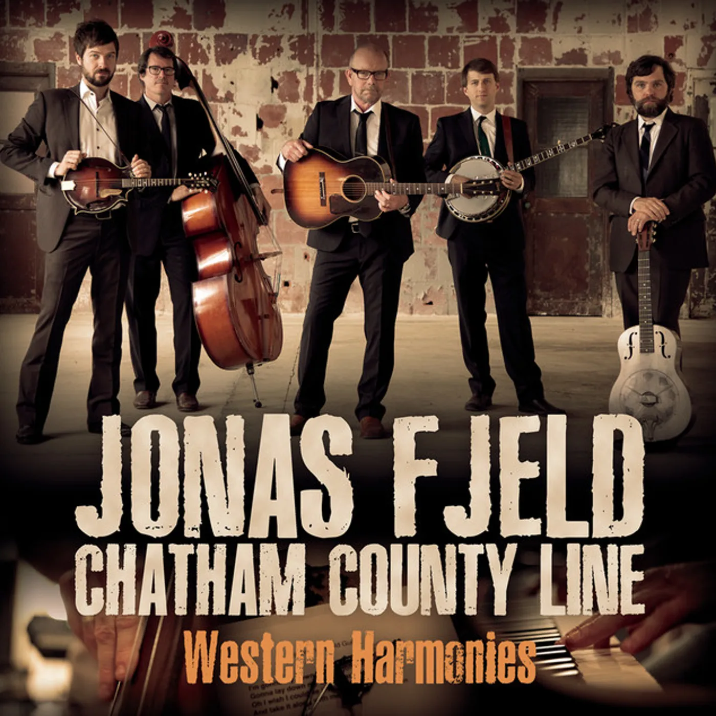 Jonas Fjeld & Chatham County Line Western Harmonies Vinyl Record