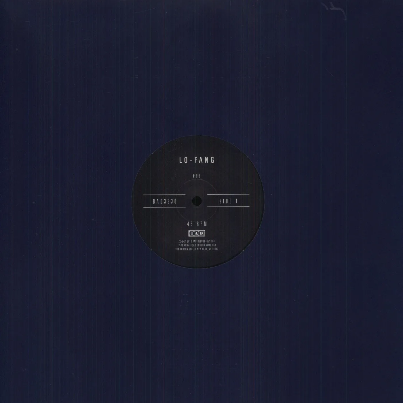 Lo-Fang NO. 88 Vinyl Record - UK Release