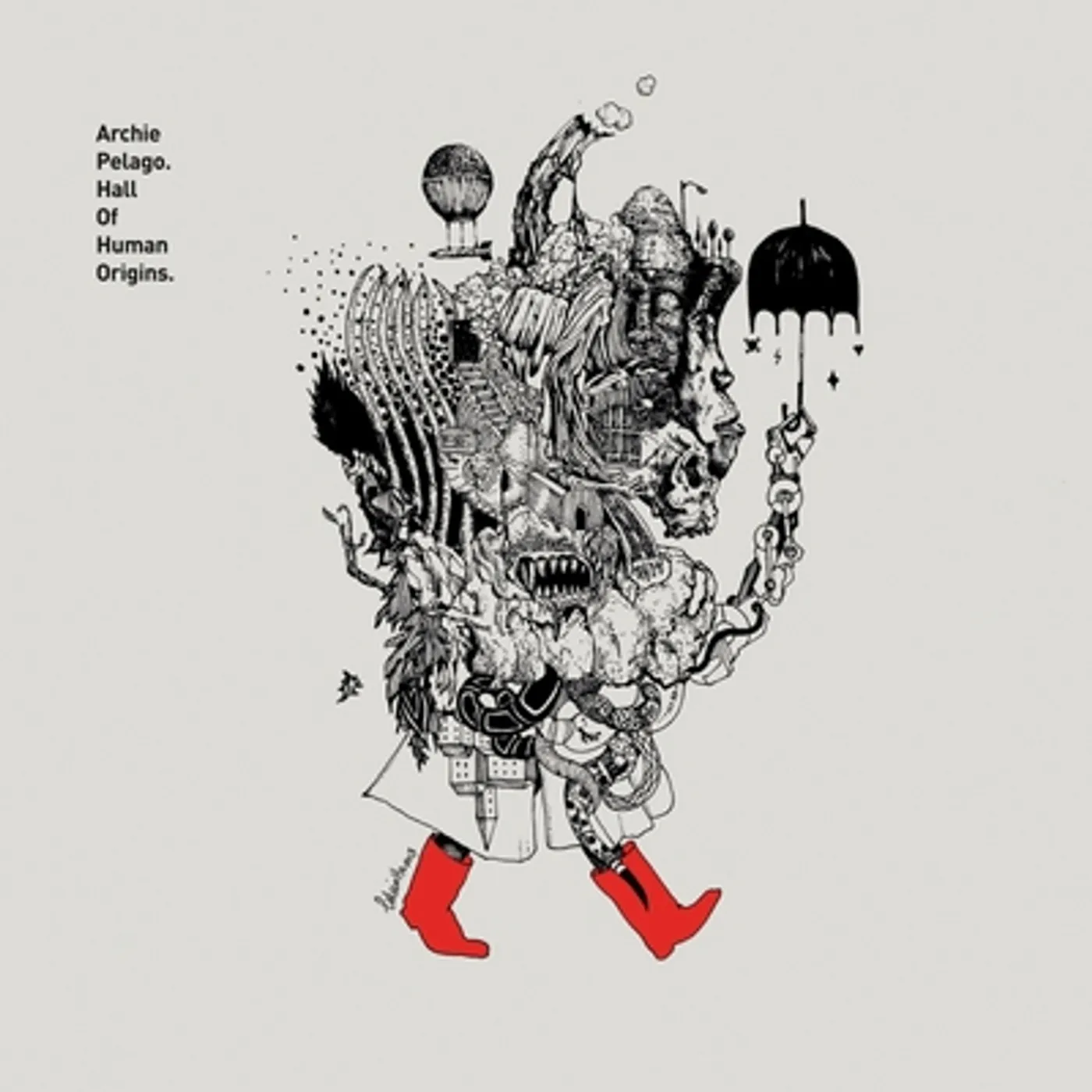 Archie Pelago HALL OF HUMAN ORIGINS Vinyl Record - UK Release