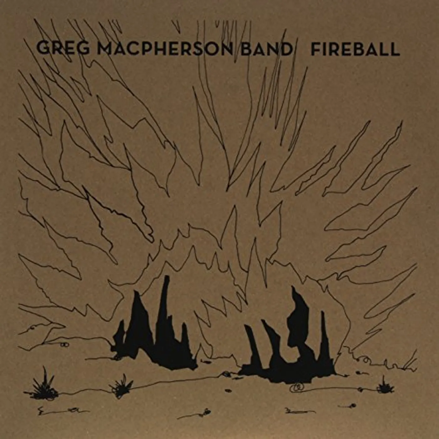 Greg MacPherson Band Fireball Vinyl Record