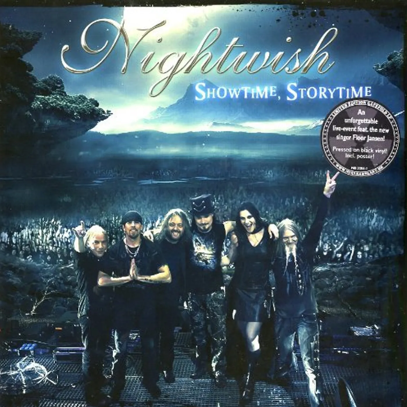 Nightwish SHOWTIME STORYTIME Vinyl Record - Holland Release