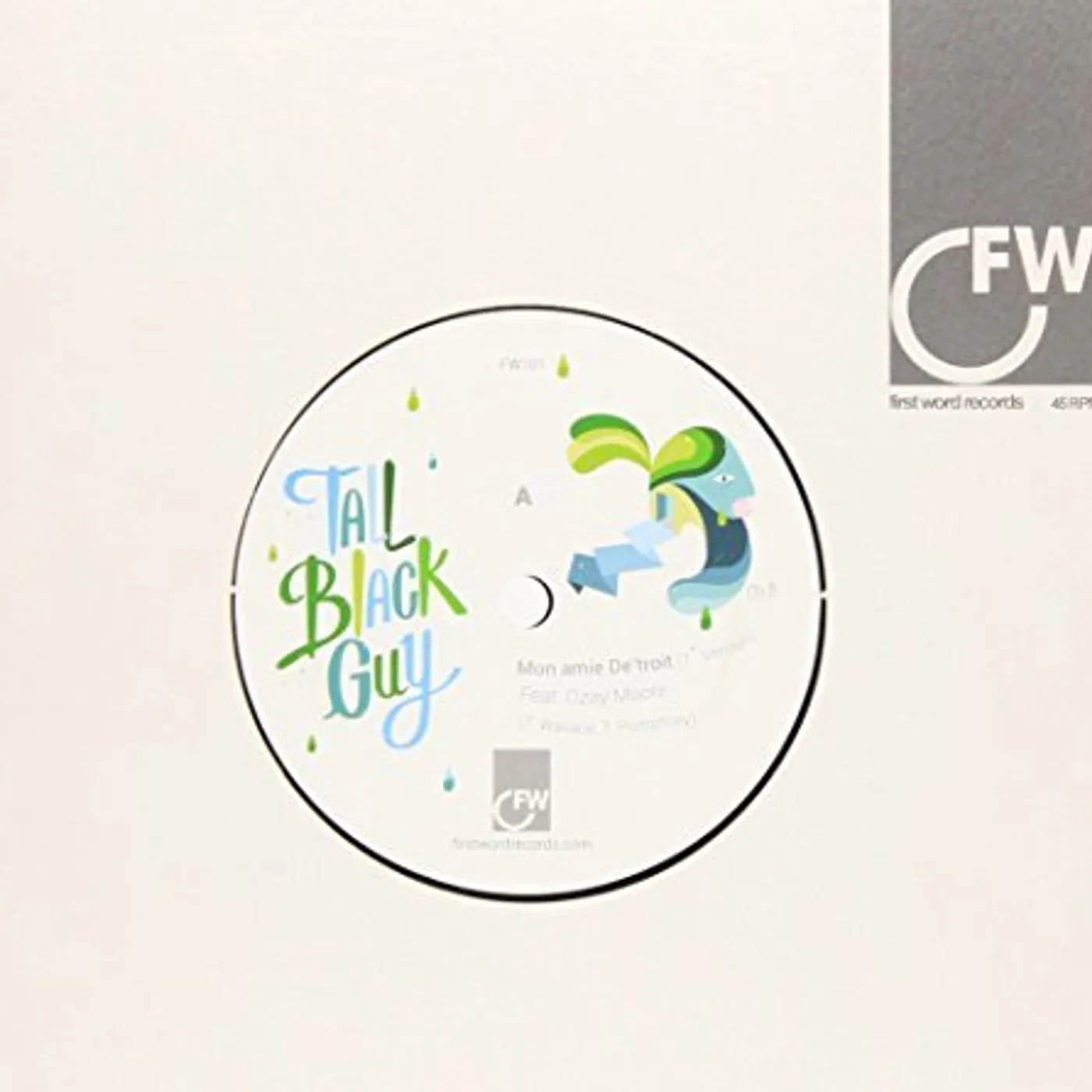Tall Black Guy MON AMIE DE'TROIT Vinyl Record - UK Release