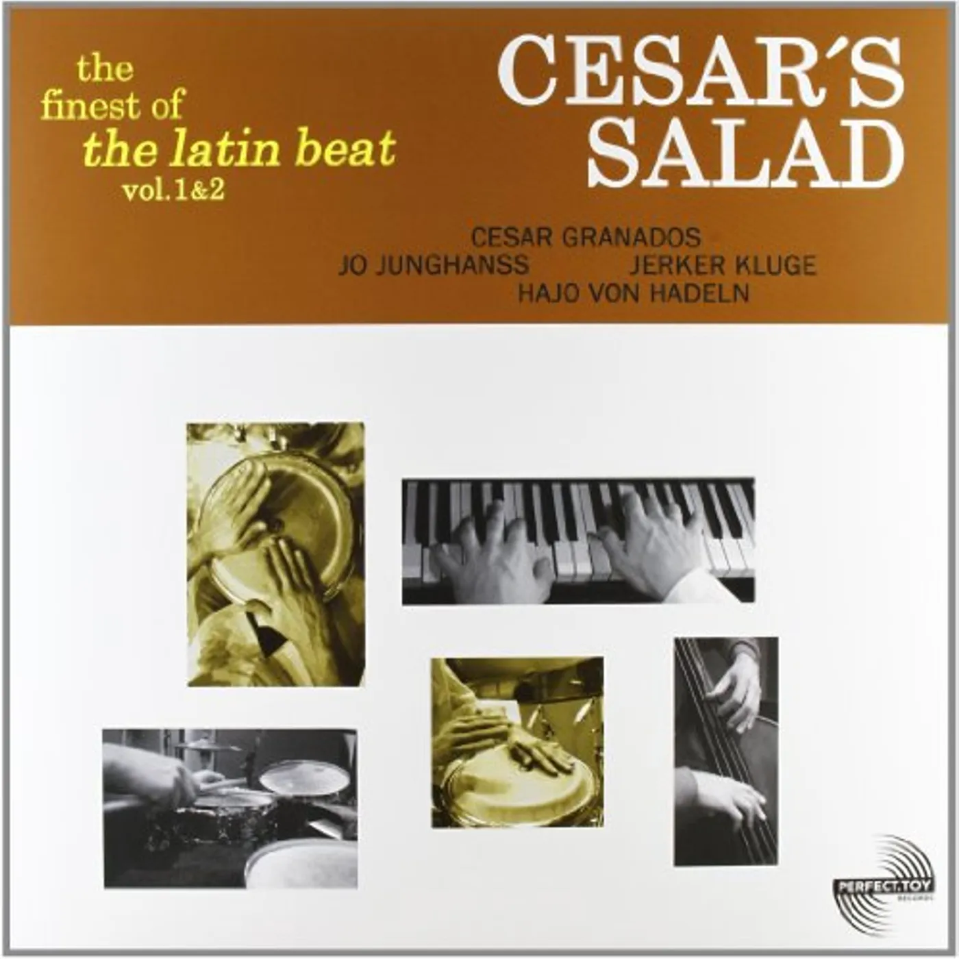 Cesars Salad VOL. 1-2-FINEST OF THE LATIN BEAT Vinyl Record - UK Release
