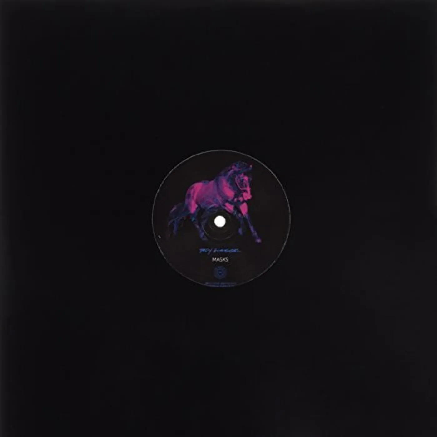 Troy Gunner MASKS/THE VALLEY Vinyl Record - UK Release