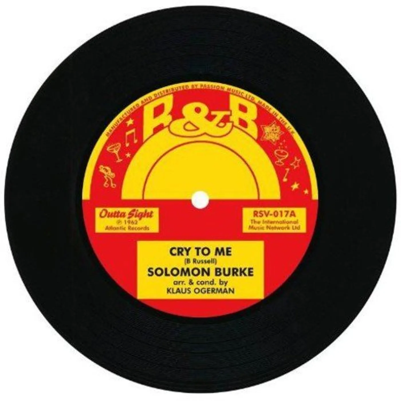 Burke,Solomom,Roy Hamilton CRY TO ME/EARTHQUAKE Vinyl Record