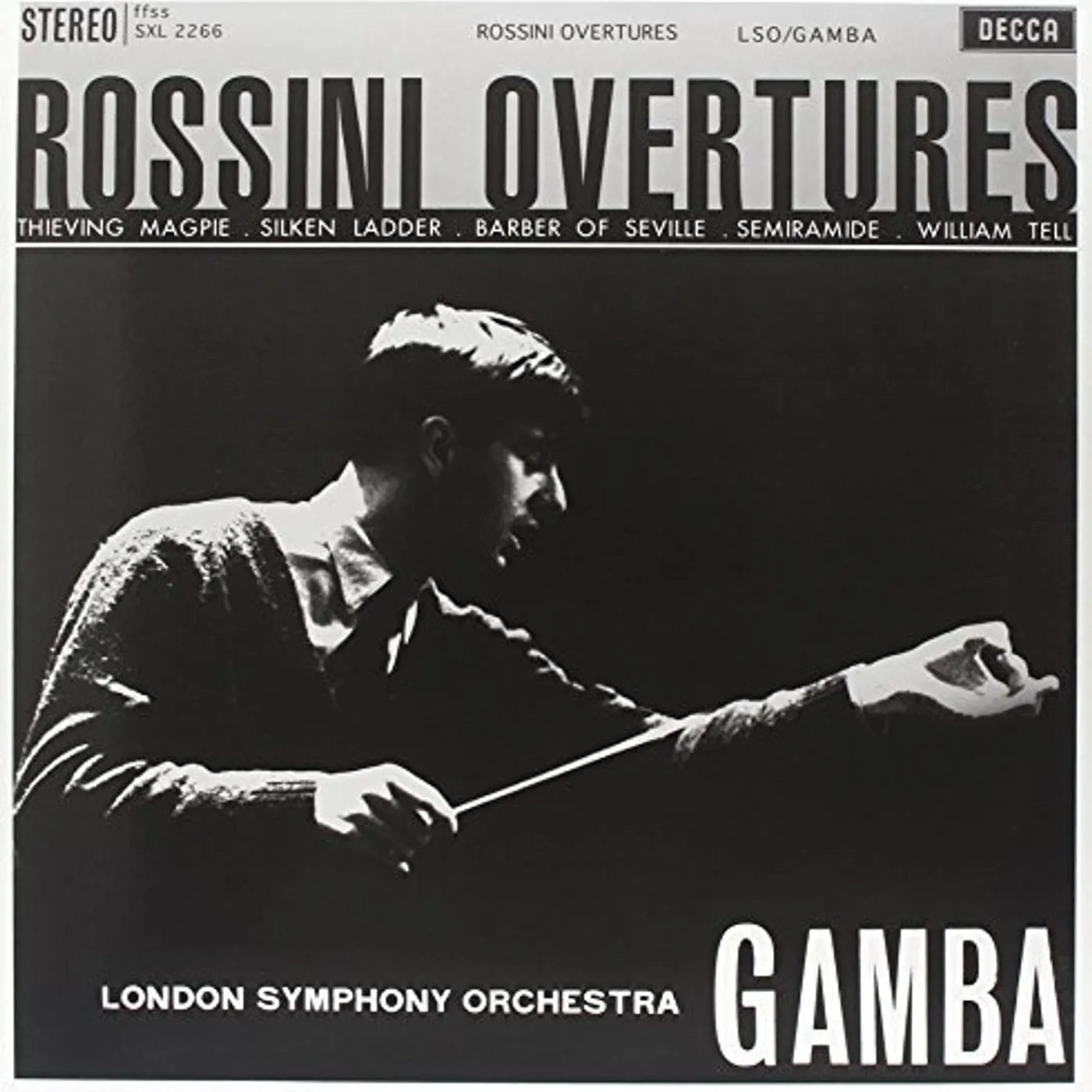 Rossini OVERTURES Vinyl Record