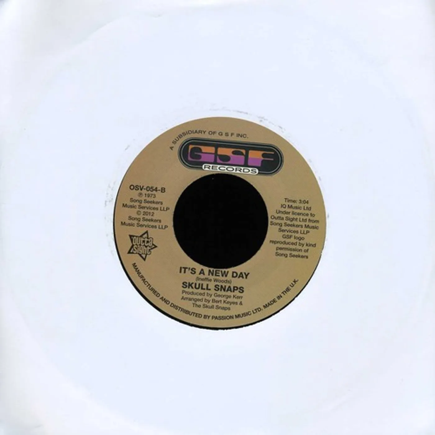 Anderson Bros / Skull Snaps I CAN SEE HIM LOVING YOU / IT'S A NEW DAY Vinyl Record