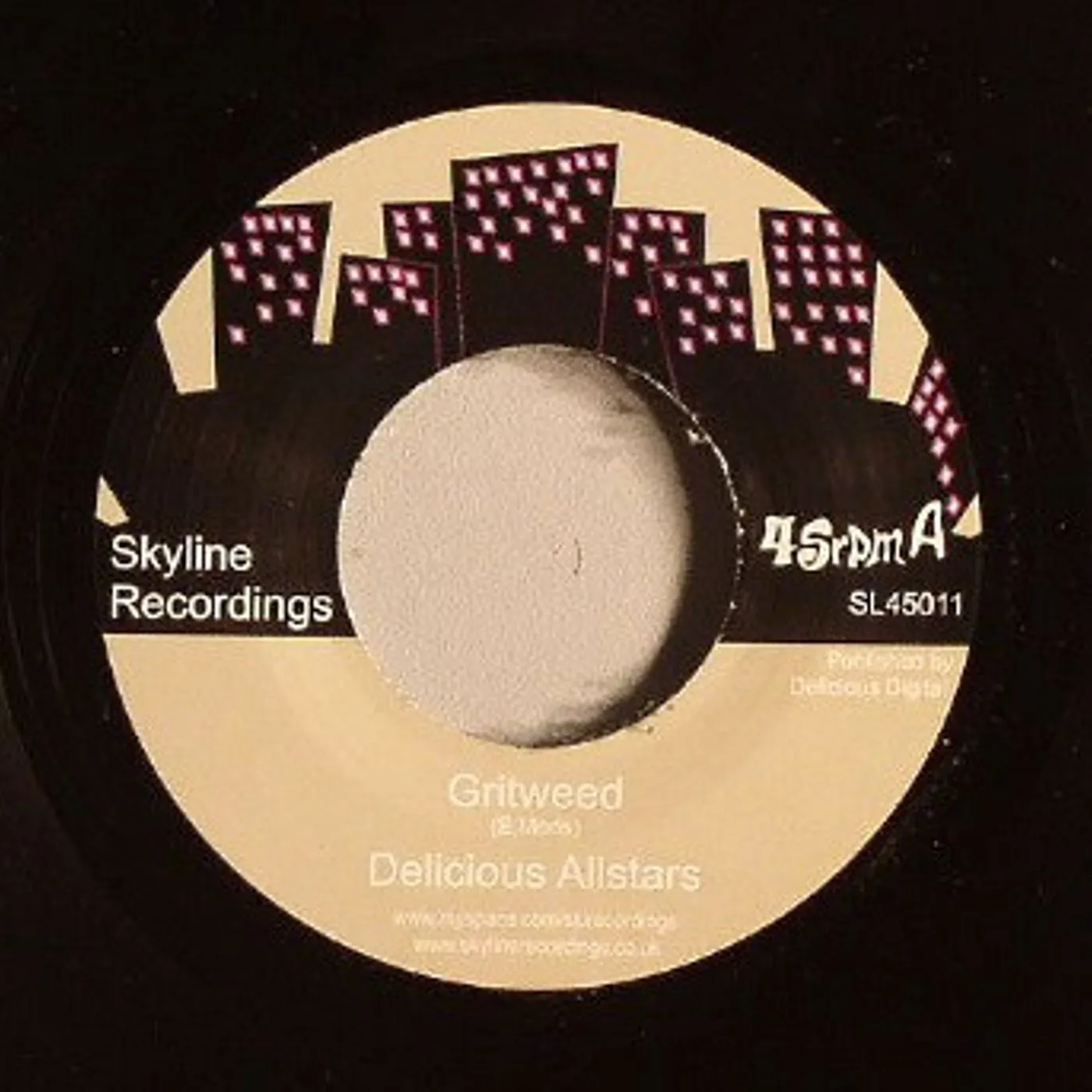 Delicious Allstars GRITWEED Vinyl Record - UK Release