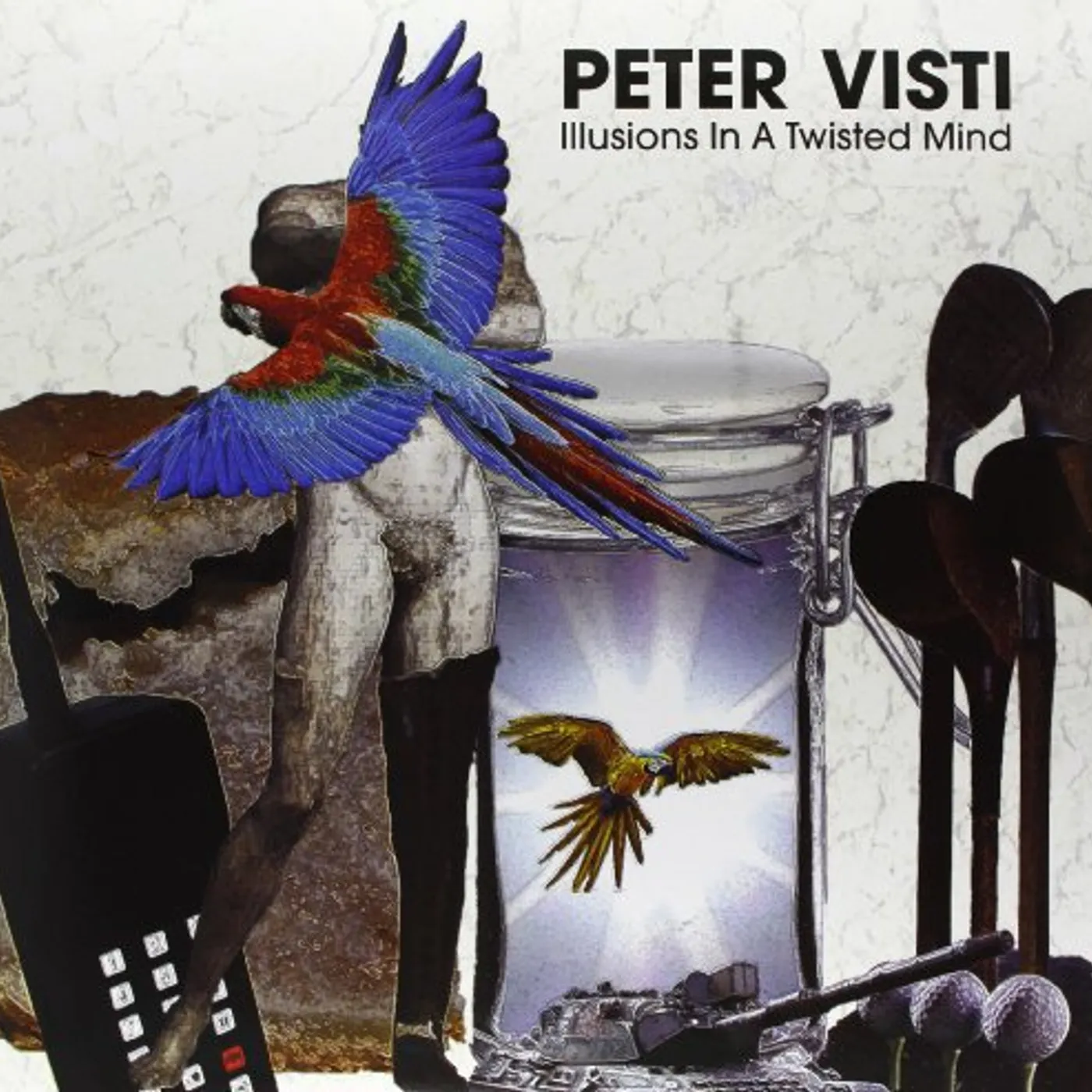 Peter Visti ILLUSIONS IN A TWISTED MIND Vinyl Record - UK Release