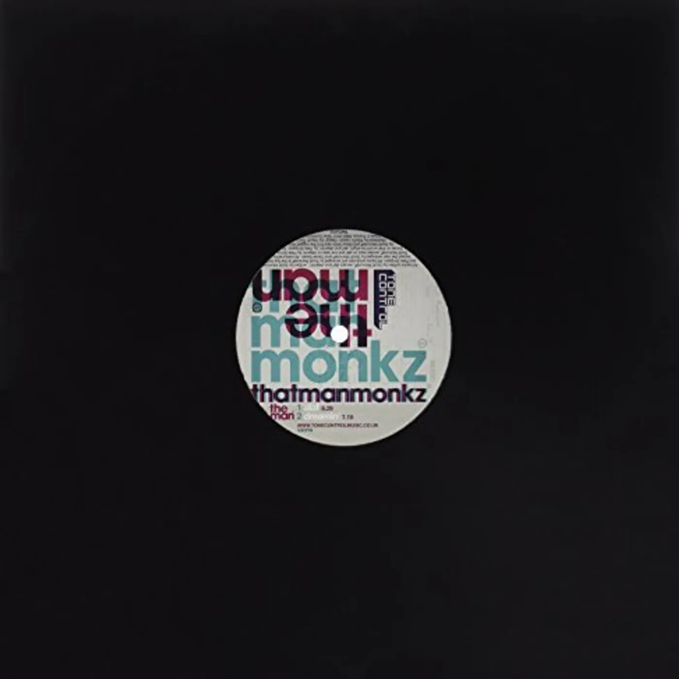 thatmanmonkz MAN Vinyl Record - UK Release