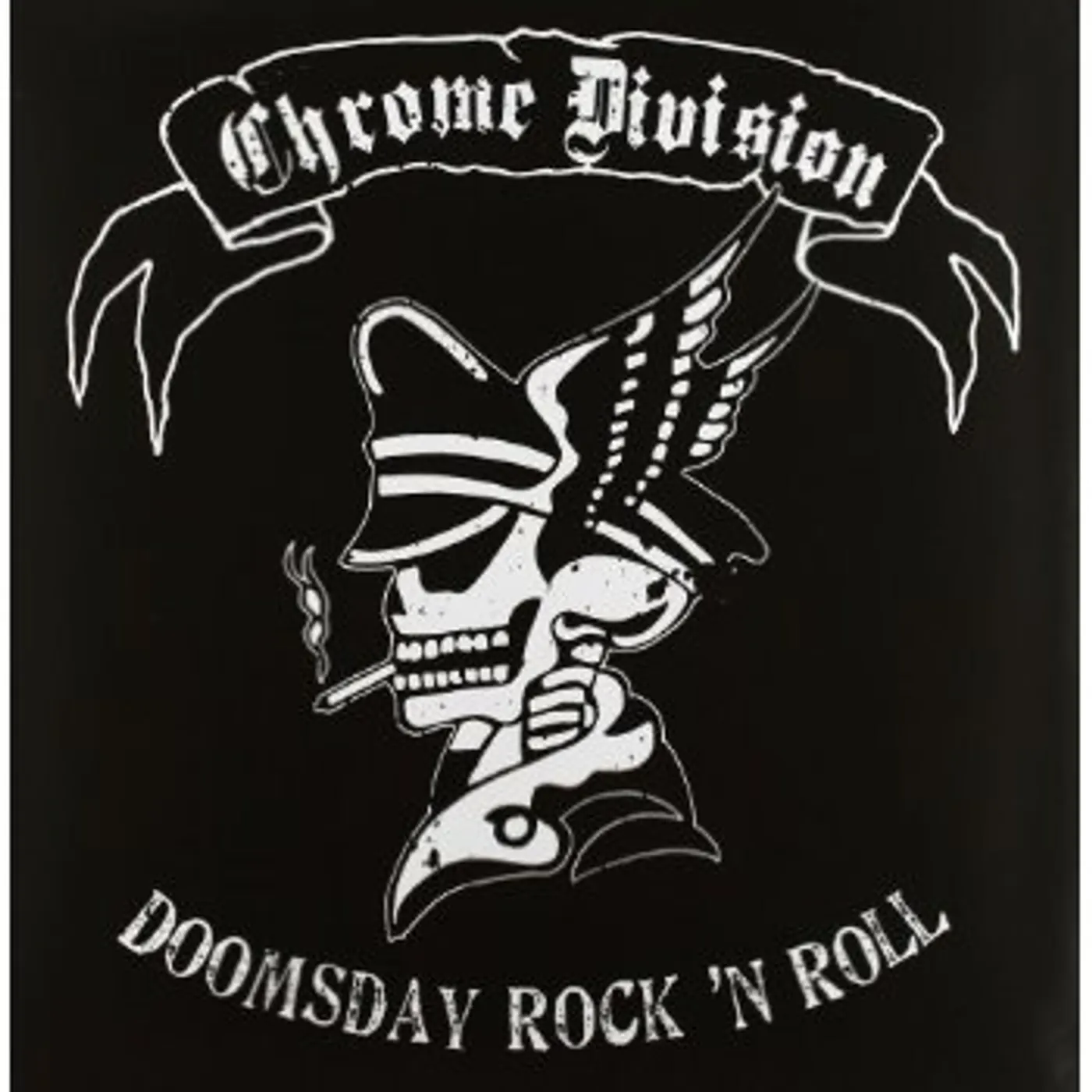 Chrome Division DOOMSDAY ROCK'N'ROLL Vinyl Record - Holland Release