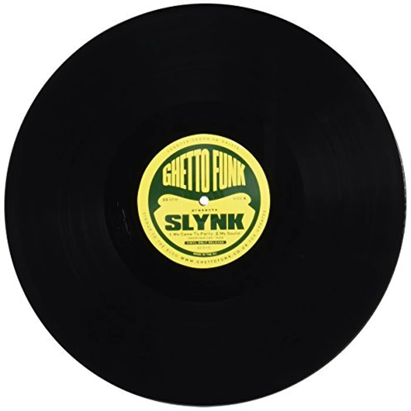 Slynk GHETTO FUNK PRESENTS Vinyl Record