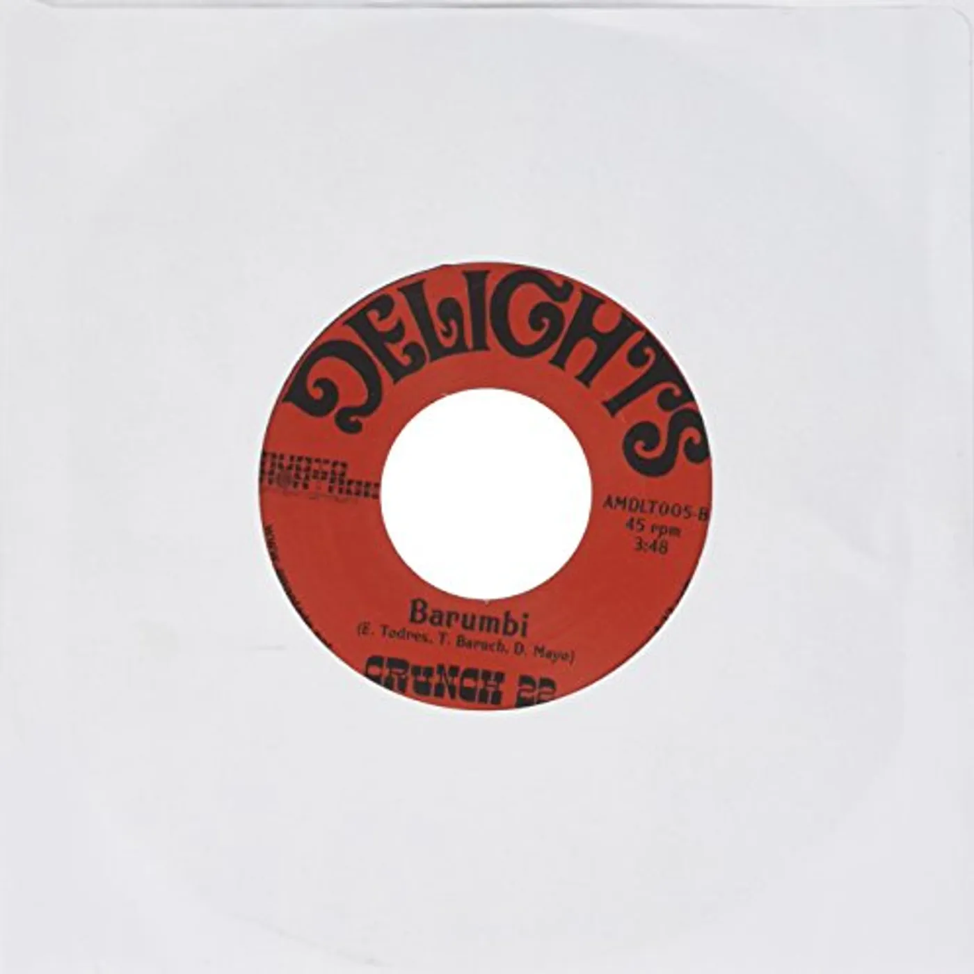 CRuNCH 22 DIMITRI/BARUMBI Vinyl Record