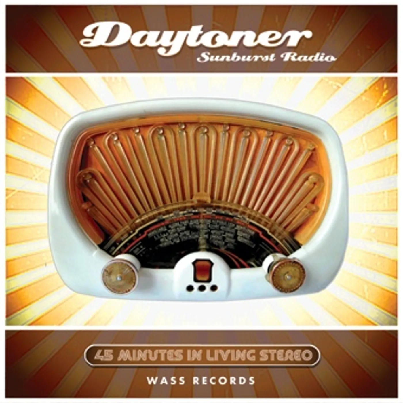 Daytoner SUNBURST RADIO Vinyl Record - UK Release