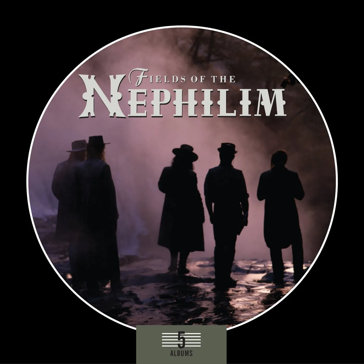 Fields Of The Nephilim 5 ALBUM BOX SET CD