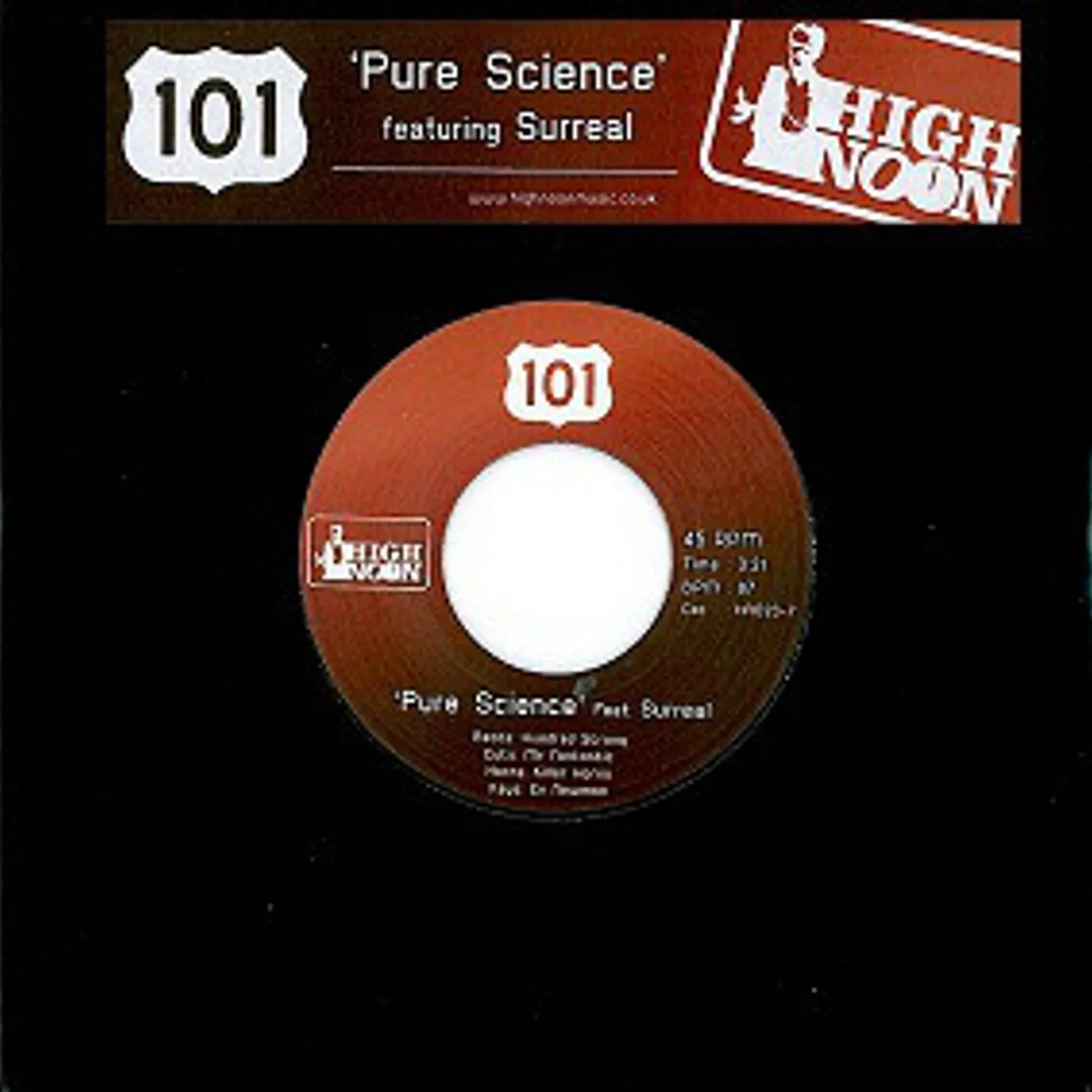 101 PURE SCIENCE Vinyl Record
