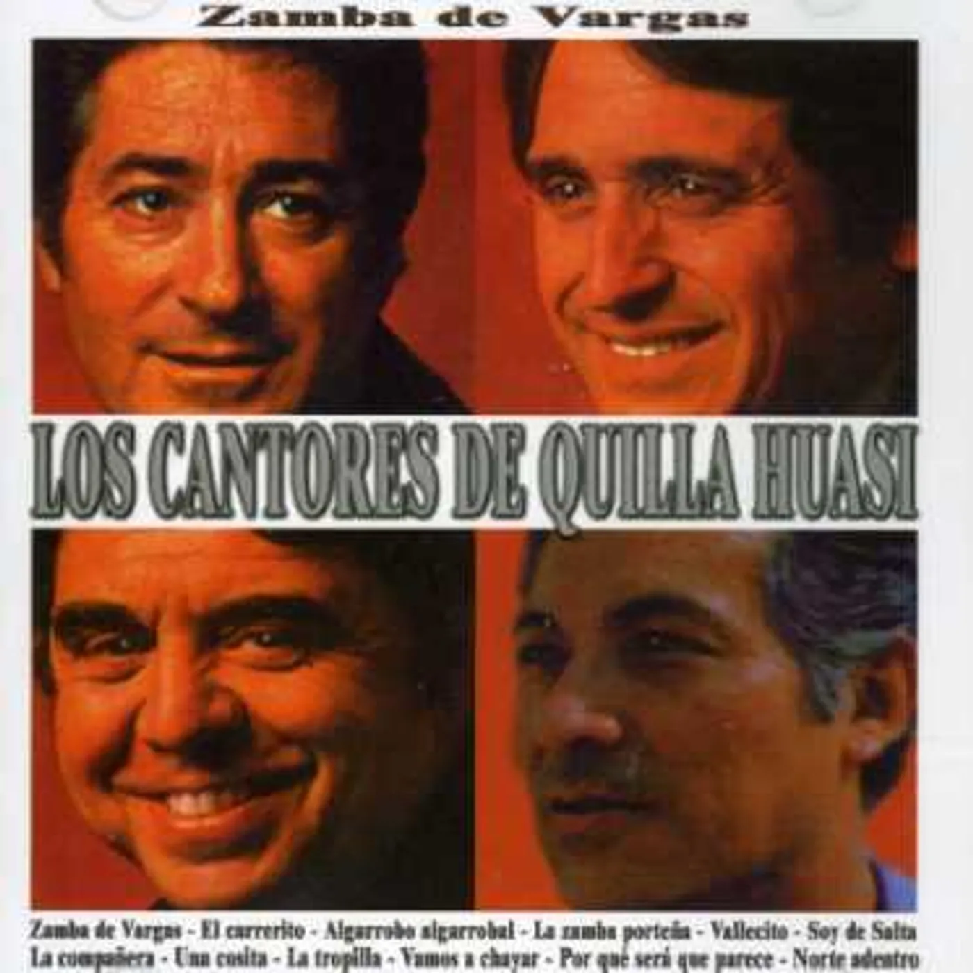 Los Cantores De Quilla Huasi ZAMBA DE VARGAS CD