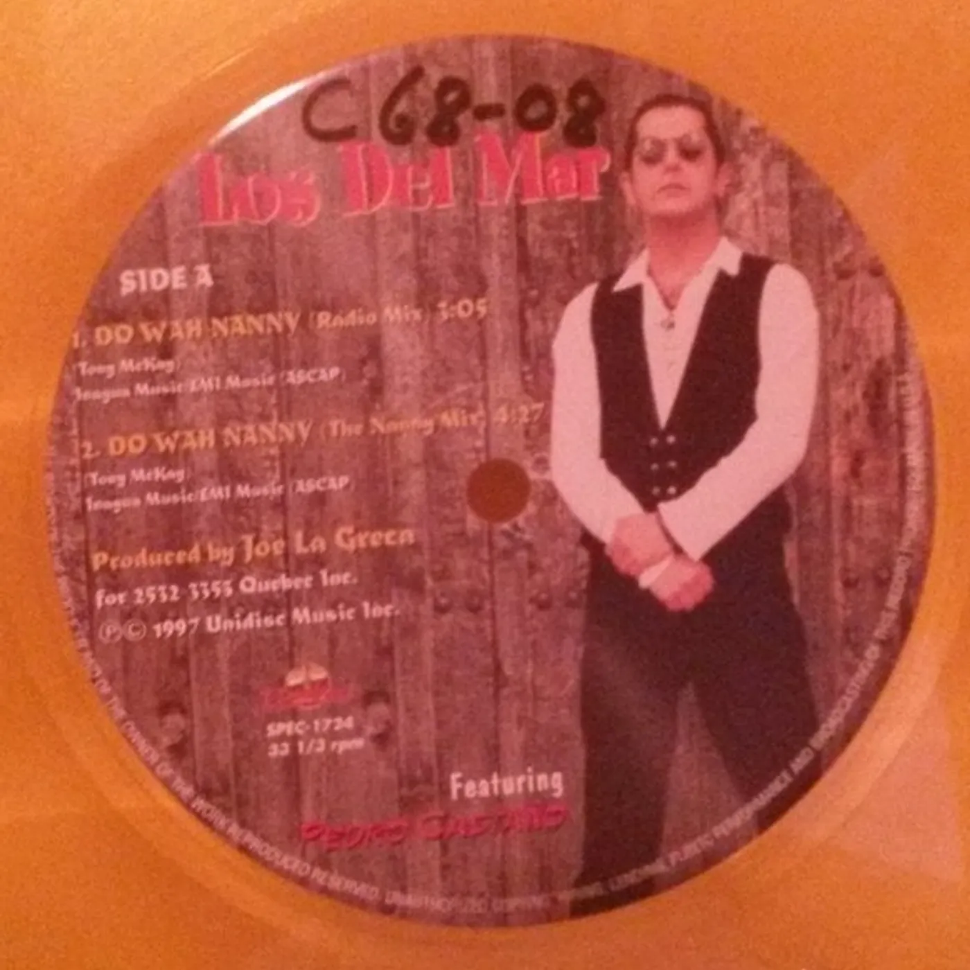 Los Del Mar DO WAH NANNY Vinyl Record