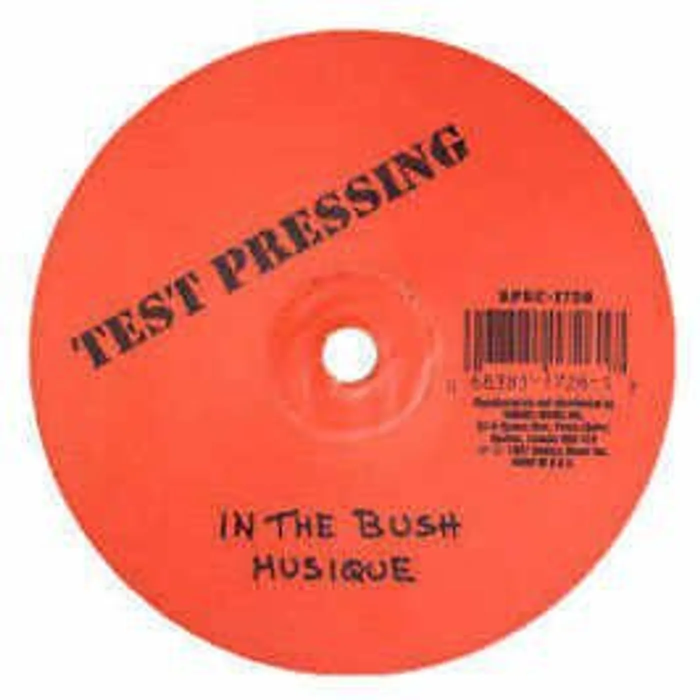 Musique/D Train IN THE BUSH (BOOTLEG MIX)/YOURE THE ONE FOR Vinyl Record