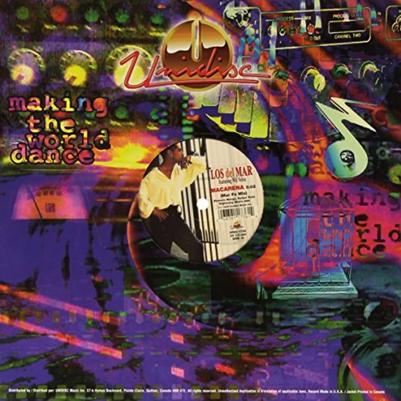 Los Del Mar MACARENA /LA CINTURA Vinyl Record