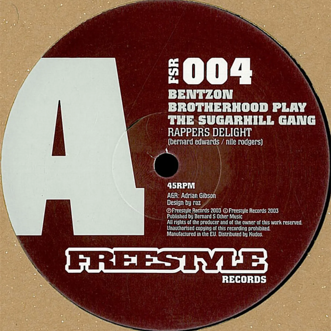 BENTZON BROTHERHOOD VS VIBEZONE Vinyl Record - UK Release