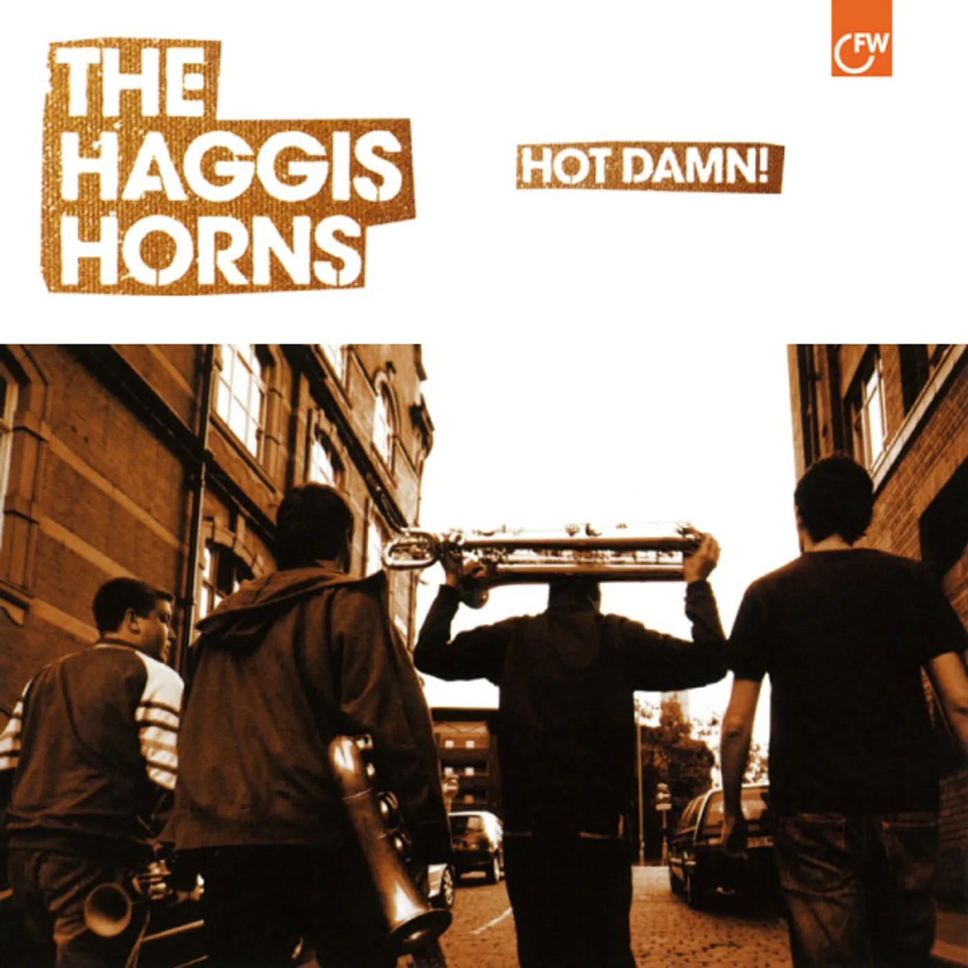 The Haggis Horns HOT DAMN Vinyl Record - UK Release
