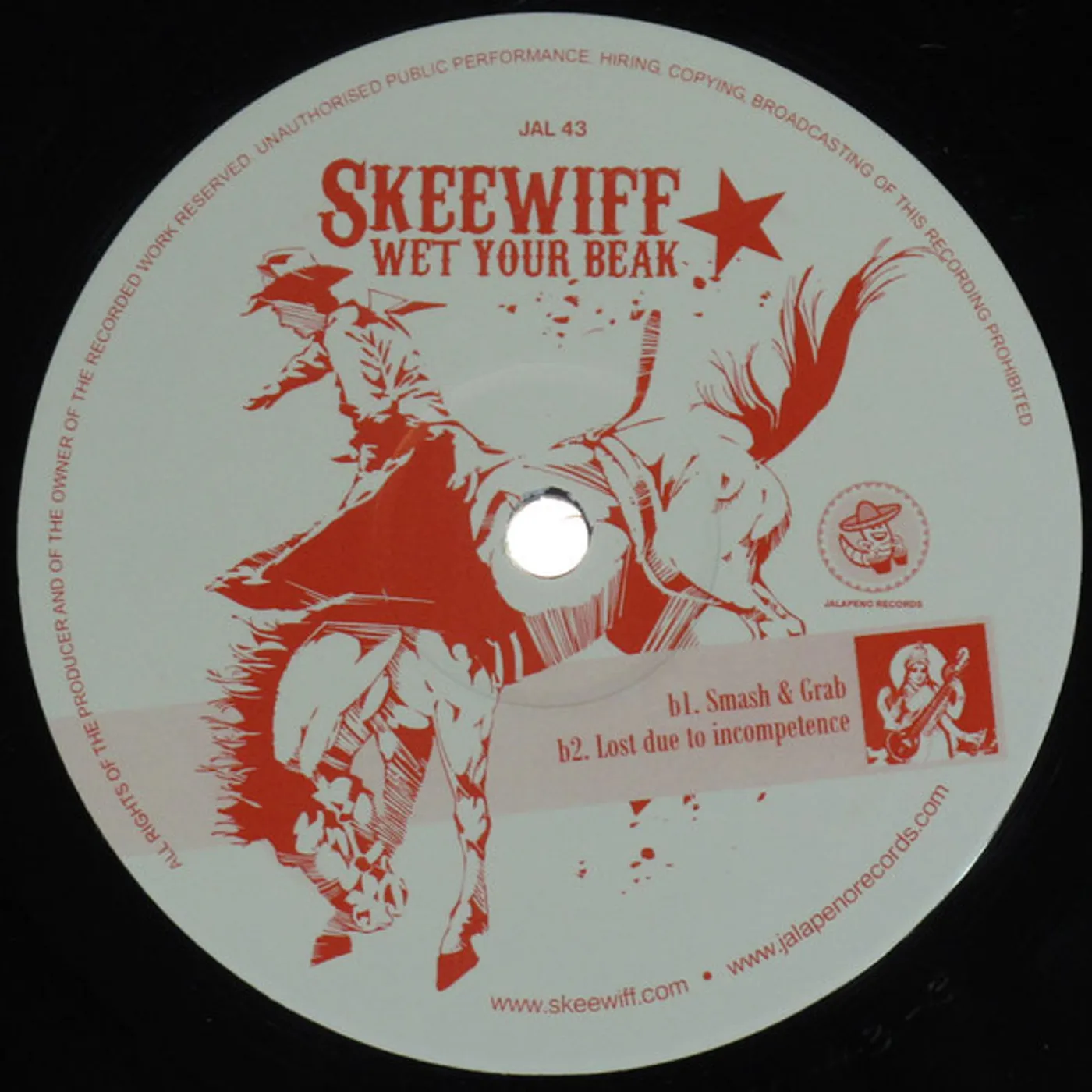 Skeewiff WET YOUR BEAK EP Vinyl Record - UK Release