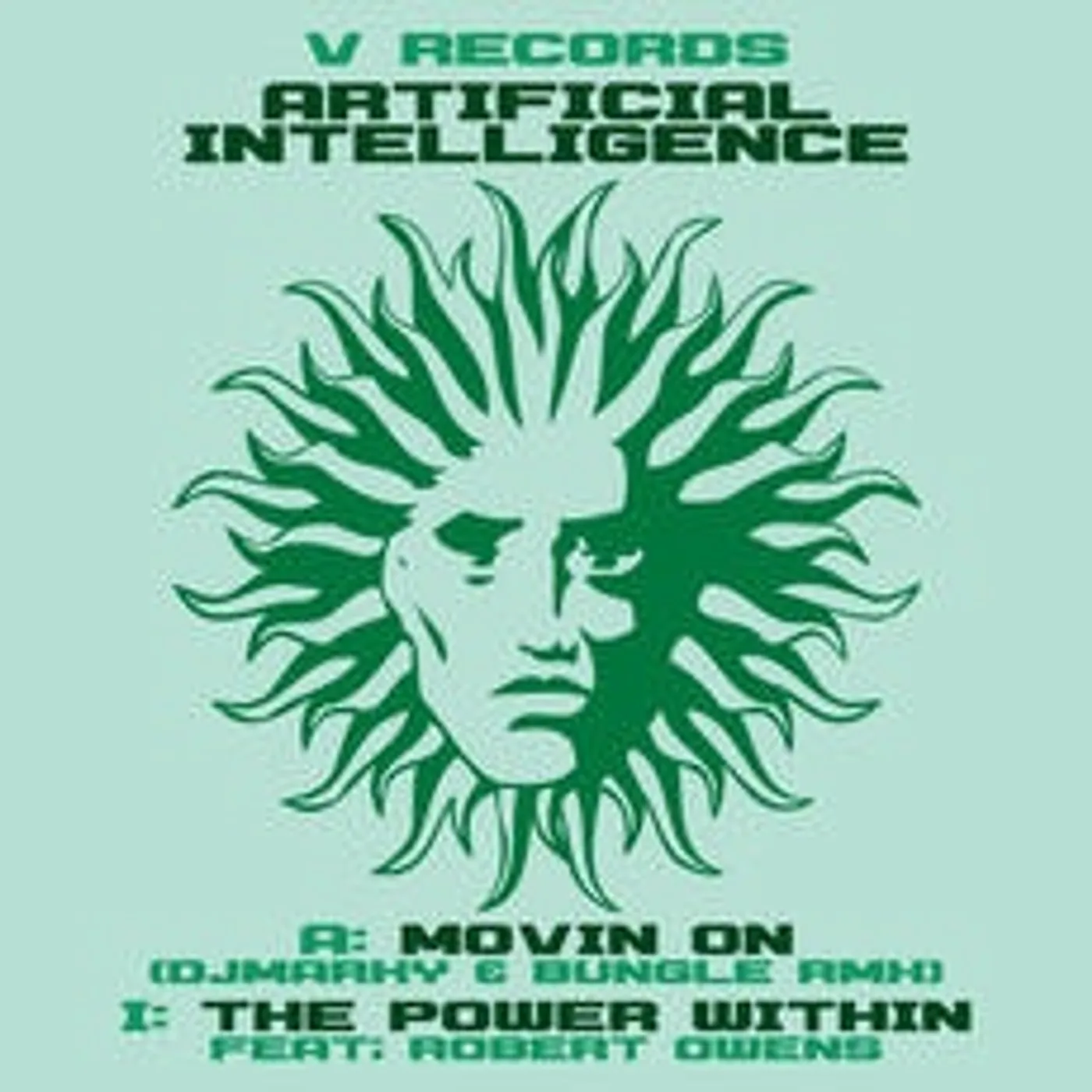 Artificial Intelligence MOVIN ON/THE POWER WITHIN Vinyl Record