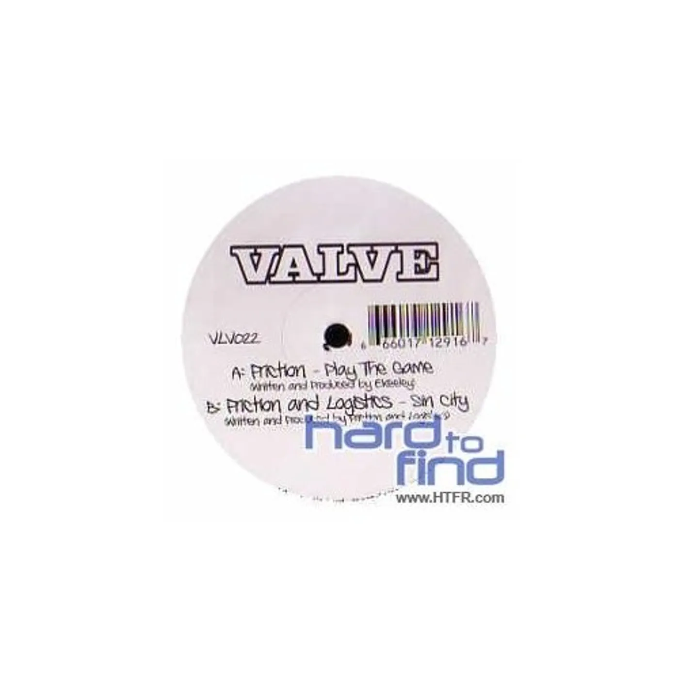 DJ Friction PLAY THE GAME/SIN CITY Vinyl Record