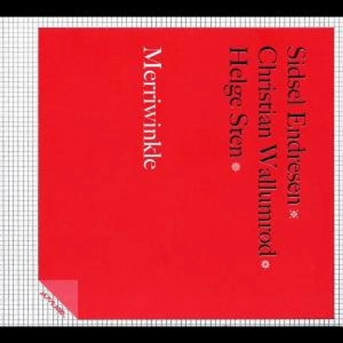 Sidsel Endresen MERRIWINKLE CD