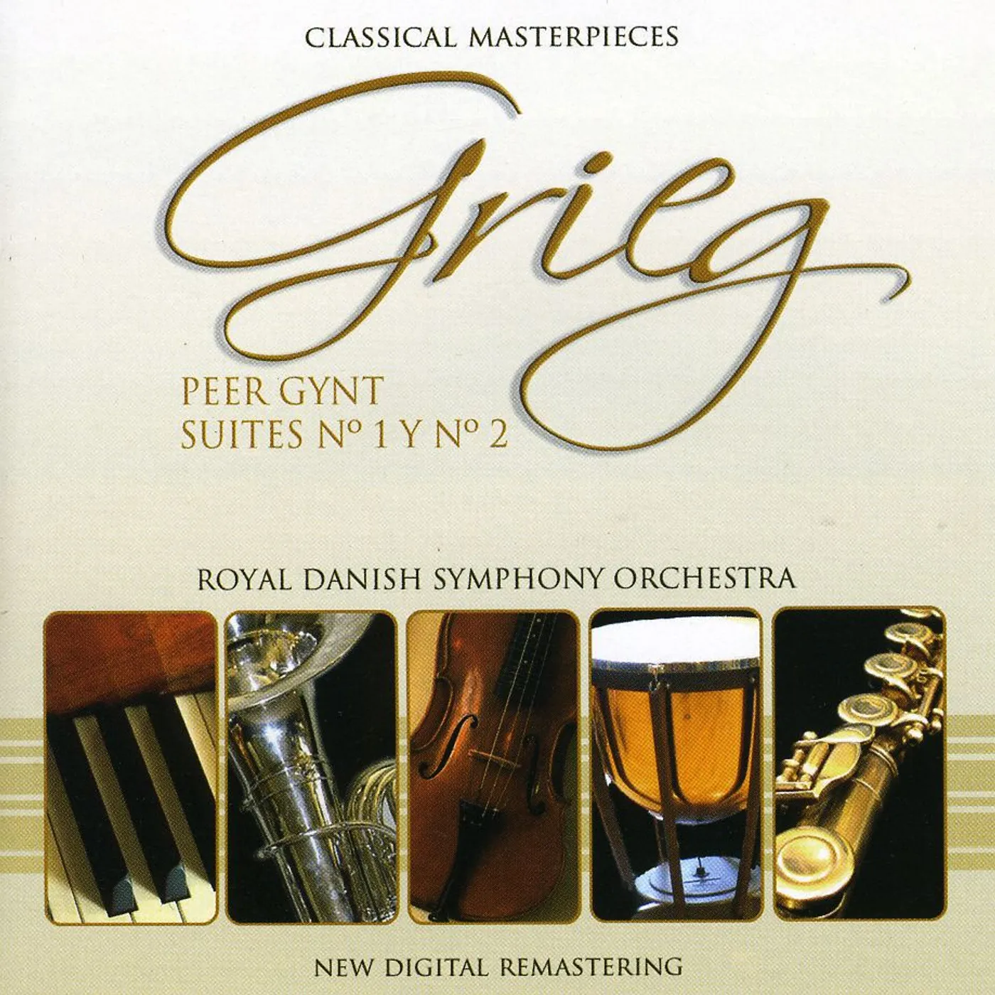 Royal Danish Symphony Orchestra GRIEG: PEER GYNT SUITES NO 1 & 2 CD